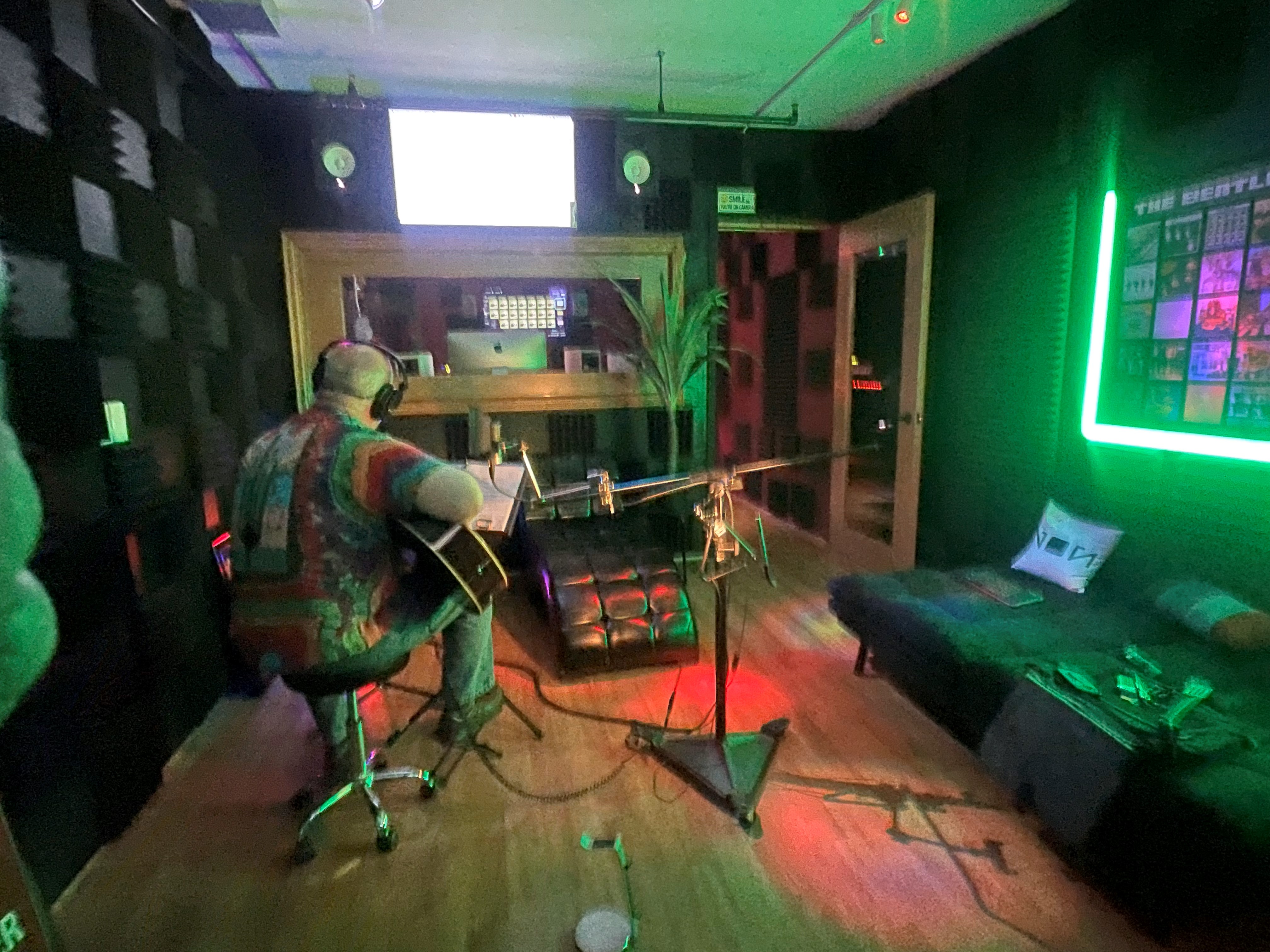 Dave in studio